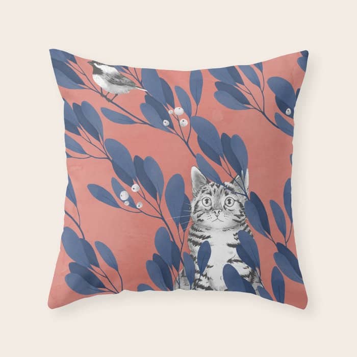 In The Wild // Repeat Pattern Throw Pillow