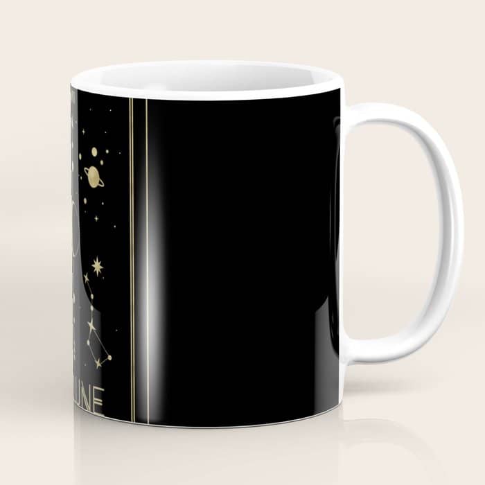 The Moon Or La Lune Gold Edition Coffee Mug