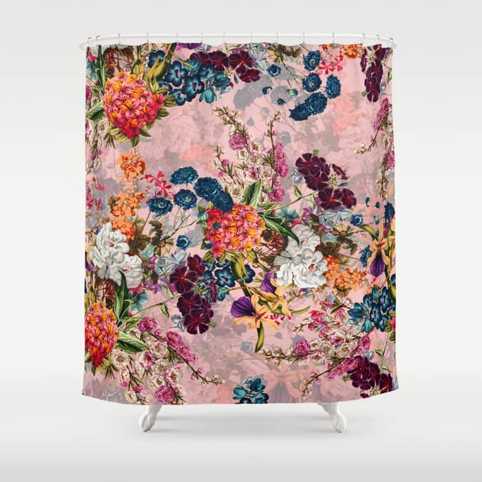 Summer Botanical Garden Viii - Ii Shower Curtain