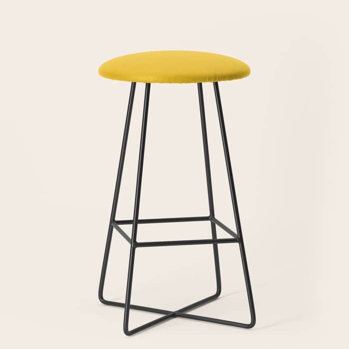 Canary Yellow - Solid Color Collection Stool