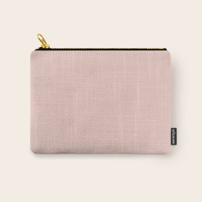 Blush - Solid Color Collection Carry All Pouch