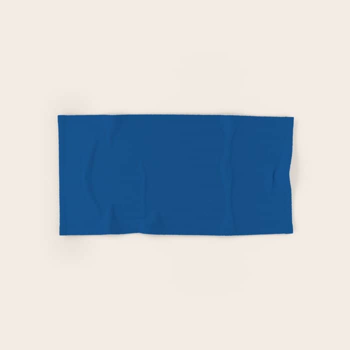 Lapis Lazuli Blue - Solid Color Collection Bath Towel