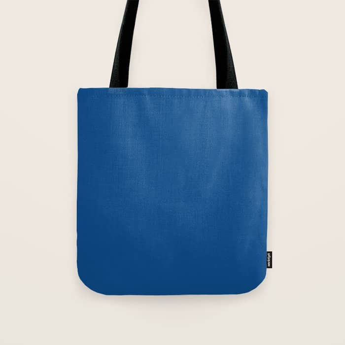 Lapis Lazuli Blue - Solid Color Collection Tote Bag