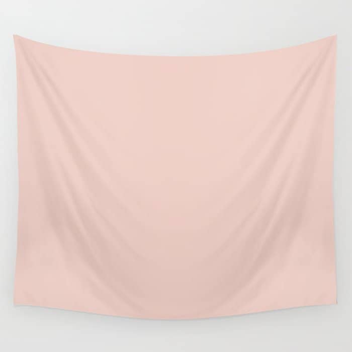 Blush - Solid Color Collection Wall Tapestry