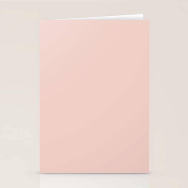Blush - Solid Color Collection Stationery Card