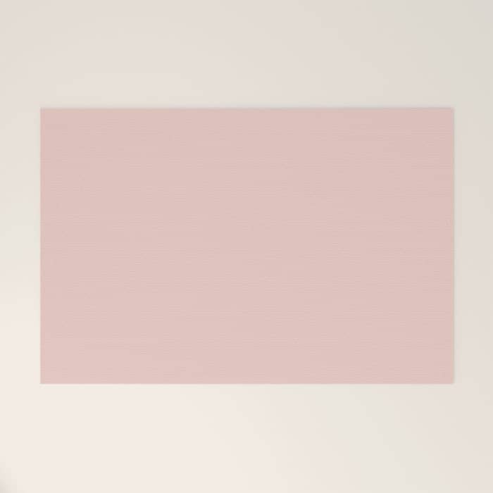 Blush - Solid Color Collection Welcome Mat