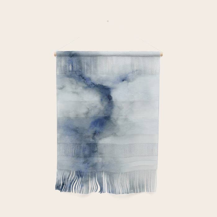 Indigo Abstract Painting | No.3 Wall Hanging