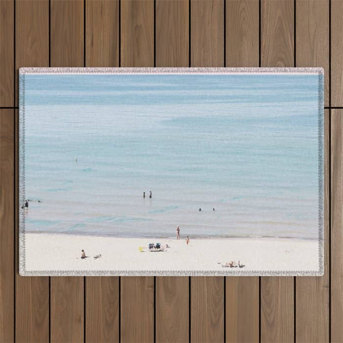 A Day At The Beach #Homestorie #Decor #Buyart Outdoor Rug