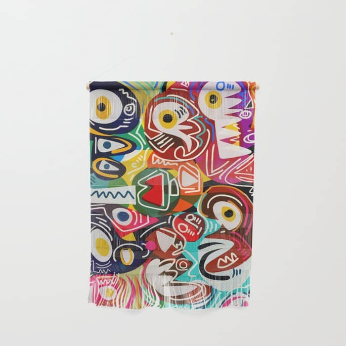 Life Is Beautiful Street Art Graffiti Wall Hanging