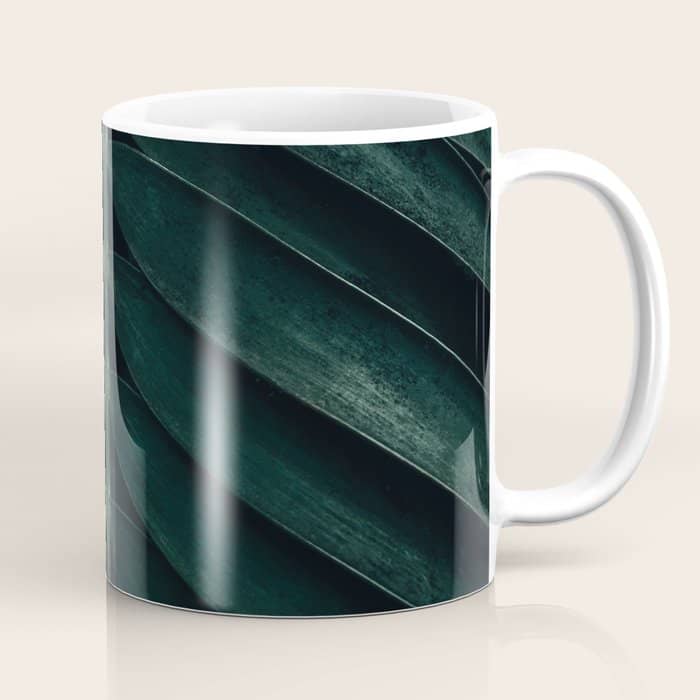 Green Leaves - Nature Photography Coffee Mug