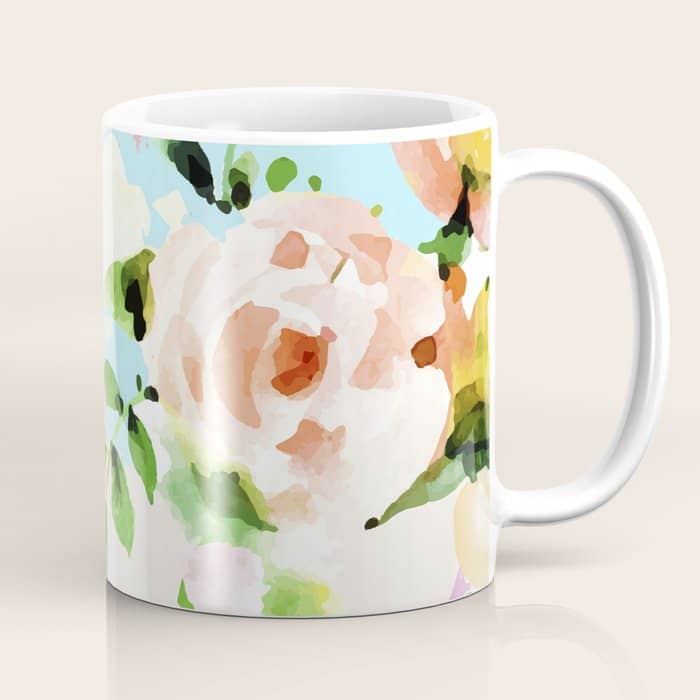 Floral Blush #Homestorie #Decor #Buyart Coffee Mug