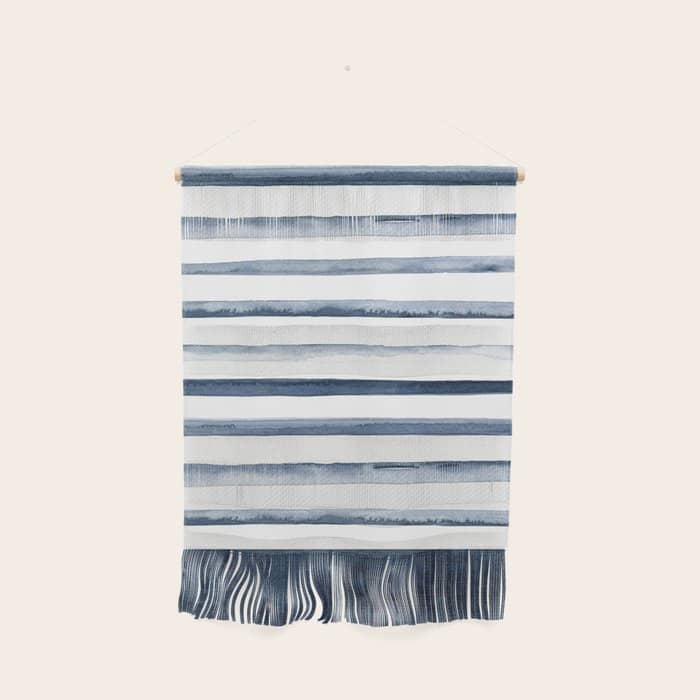 Stripes | Watercolor Pattern Wall Hanging