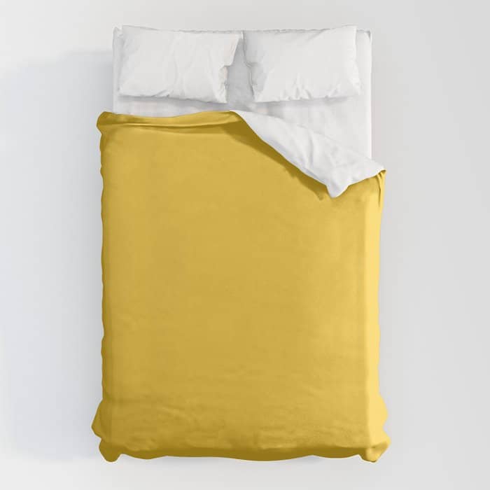 Canary Yellow - Solid Color Collection Duvet Cover