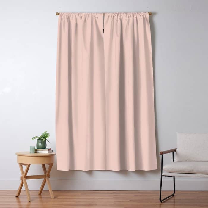 Blush - Solid Color Collection Window Curtain