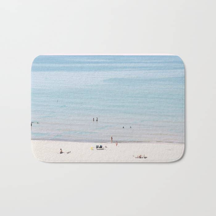 A Day At The Beach #Homestorie #Decor #Buyart Bath Mat