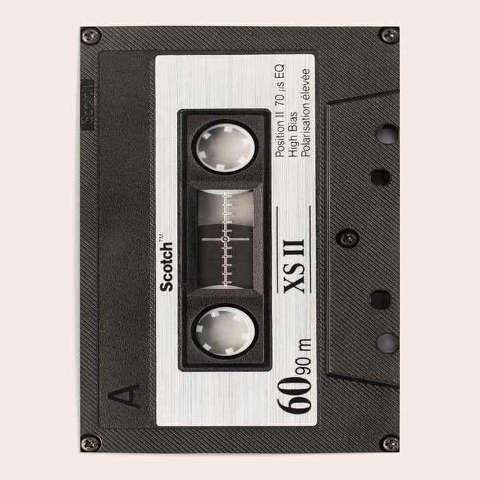 Cassette Tape Black And White #Decor #Homestorie #Buyart Poster