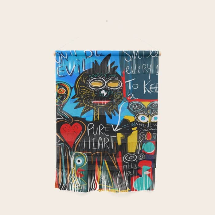 Don'T Be Evil Street Art Graffiti Wall Hanging