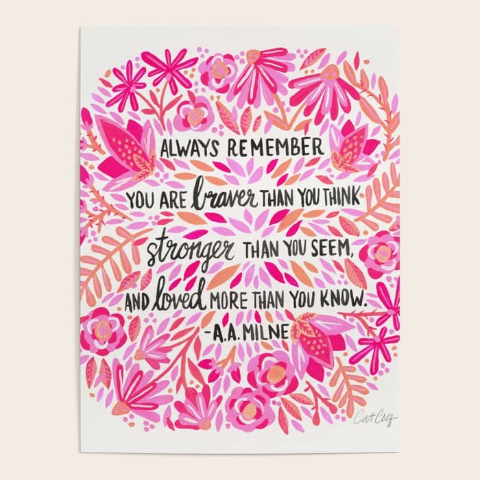 Always Remember - Pink Ombrã© Palette Poster