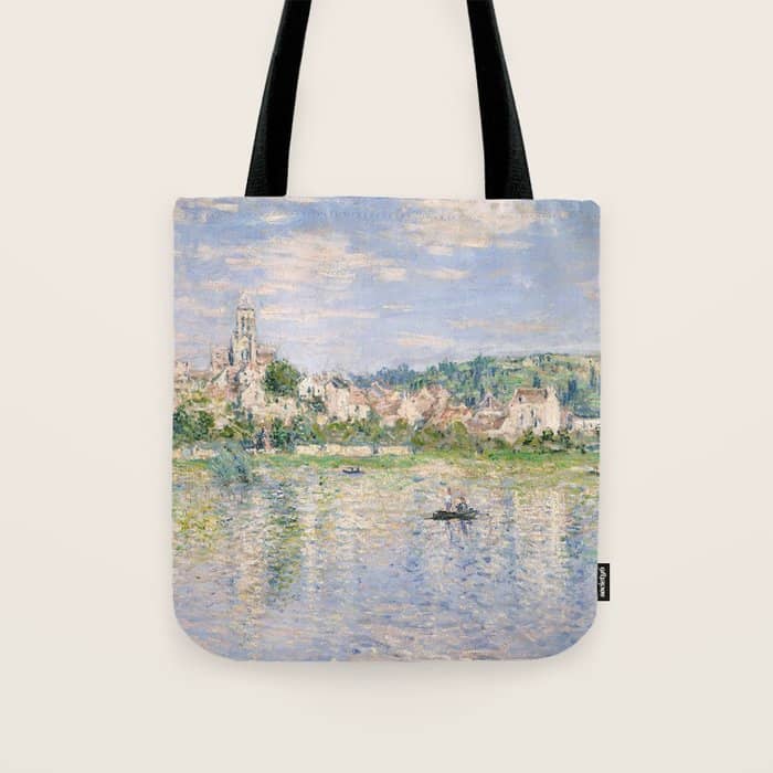 Vetheuil In Summer 1880 By Claude Monet Tote Bag
