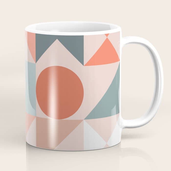 Mid Century Modern  Geometric 06 Coffee Mug