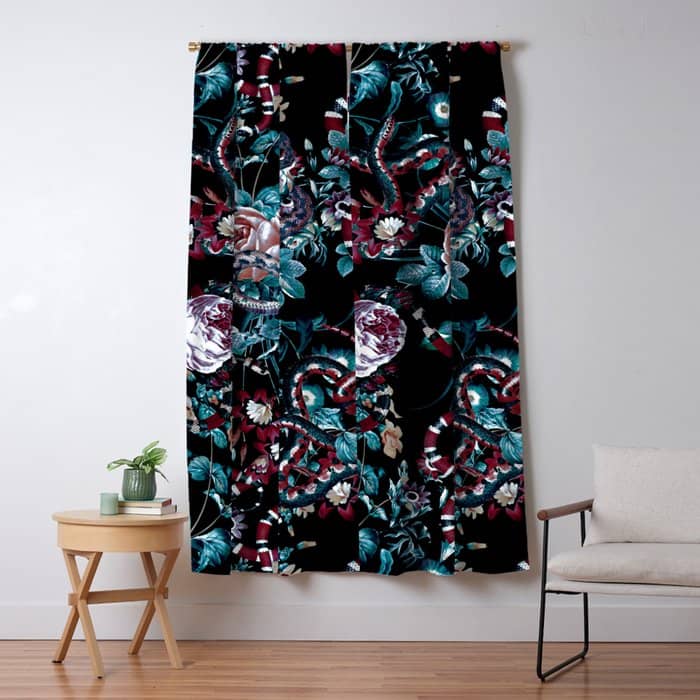 Dangers In The Forest Iii-Ii Window Curtain