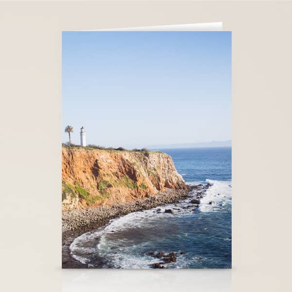 Point Vicente Lighthouse (Color Version) Stationery Card