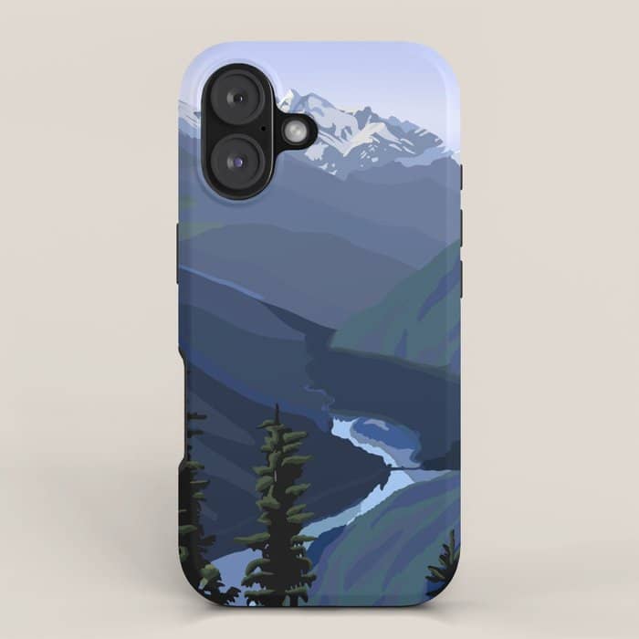 North Cascades National Park, Vintage Iphone Case
