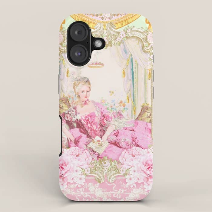 Marie Antoinette Rococo Splendour Iphone Case