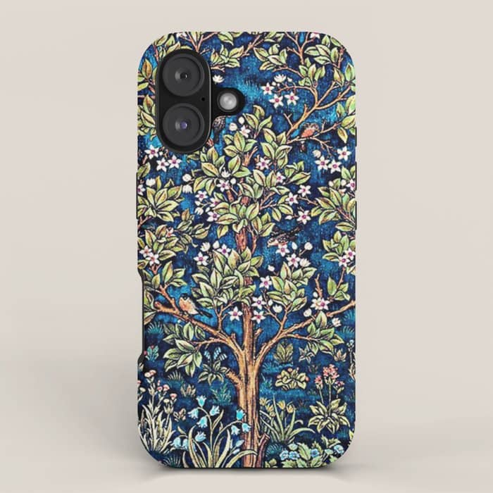 William Morris Tree Of Life, Morris Floral, No,3. Iphone Case