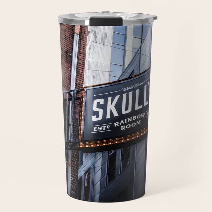 Skull'S Rainbow Room Nashville Tennessee Travel Mug