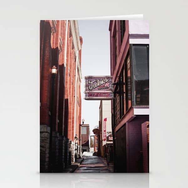 Tootsie'S Orchid Lounge Iii Stationery Card