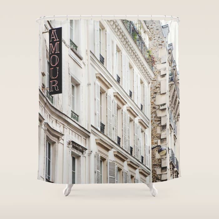 Hotel Amour In Montmartre, Paris Photography Shower Curtain