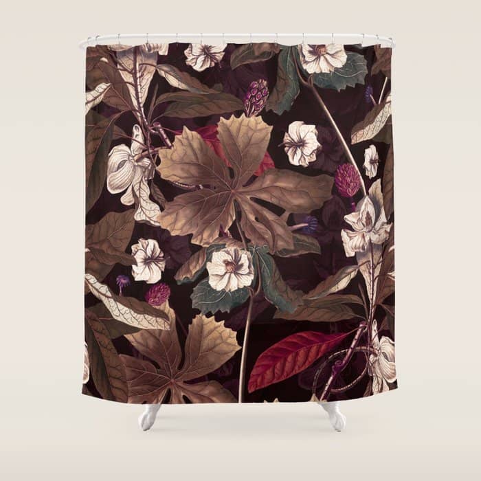 Winter Botanical Garden Ii Shower Curtain