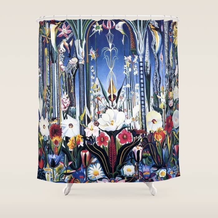 Flowers, Italy By Joseph Stella Shower Curtain