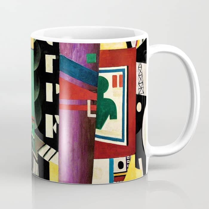 The City - La Ville By By Fernand LéGer Coffee Mug