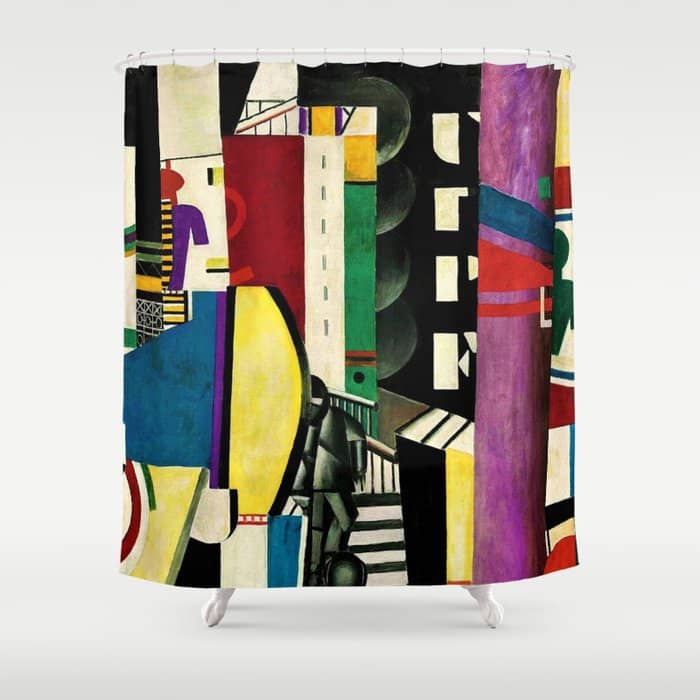 The City - La Ville By By Fernand LéGer Shower Curtain