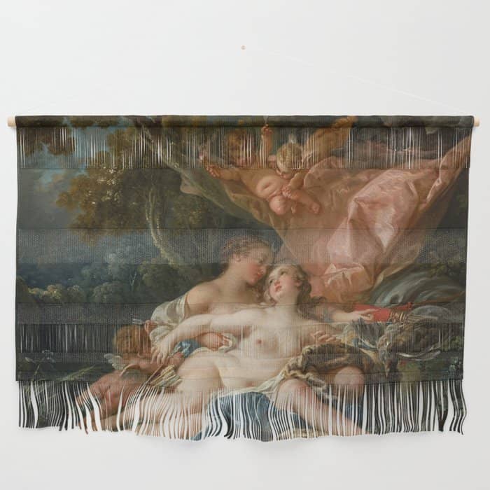 FrançOis Boucher "Jupiter And Callisto (The Nymph Callisto Seduced By Jupiter In The Guise Of Diana) Wall Hanging
