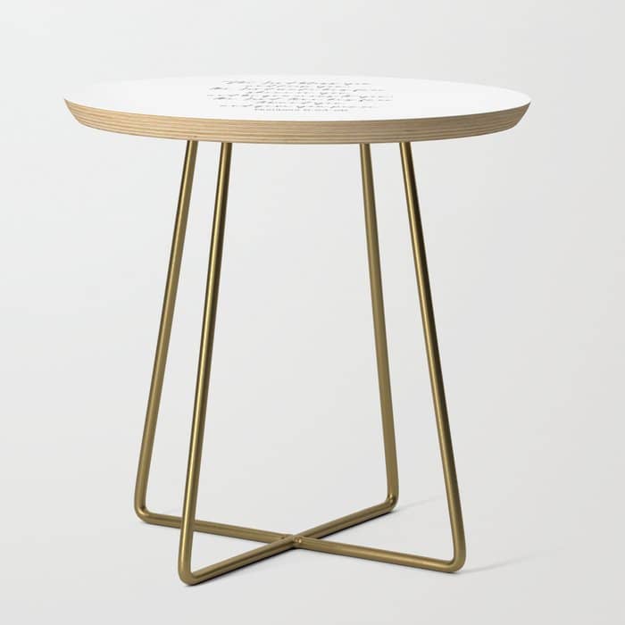 The Lord Bless You  - Numbers 6:24-26 Side Table
