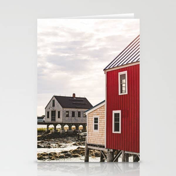 Coastal Maine Mornings I Stationery Card