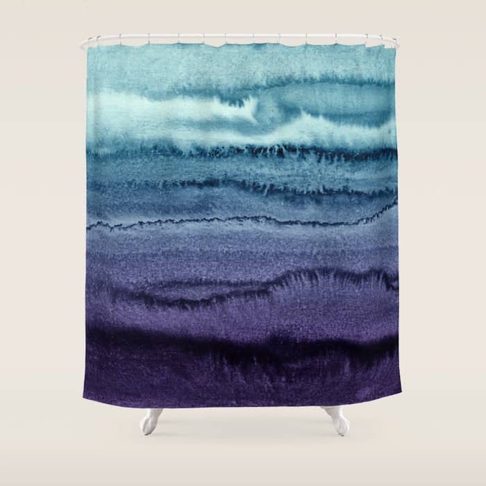 Within The Tides Early Sundown By Monika Strigel Shower Curtain