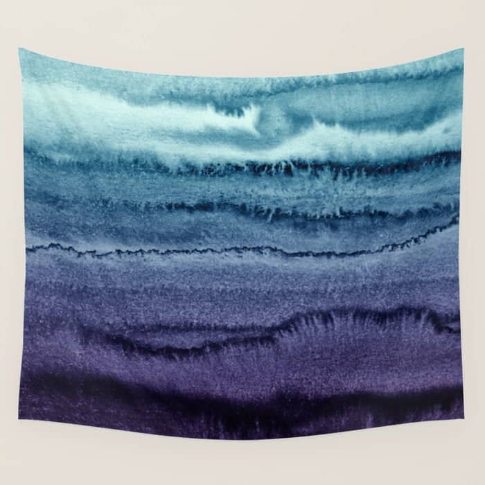Within The Tides Early Sundown By Monika Strigel Wall Tapestry