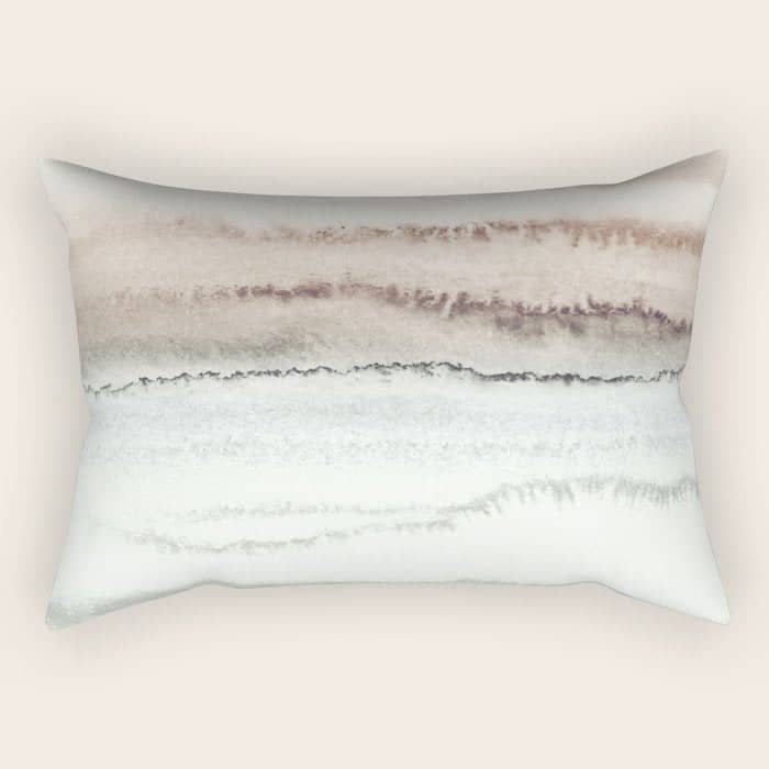 Within The Tides Natural Three By Monika Strigel Rectangular Pillow