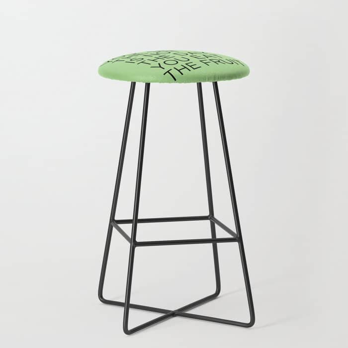 The Day You Plant The Seed Is Not The Day You Eat The Fruit Stool