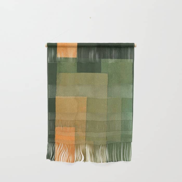 Paul Klee "Tower In Orange And Green 1922" Wall Hanging