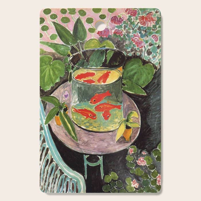 Henri Matisse Goldfish 1911, Goldfishes Artwork, Men, Women, Youth Cutting Board