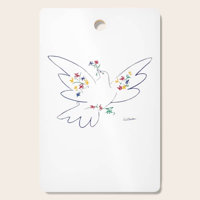 Pablo Picasso Dove Of Peace 1949 Artwork Shirt, Reproduction Cutting Board
