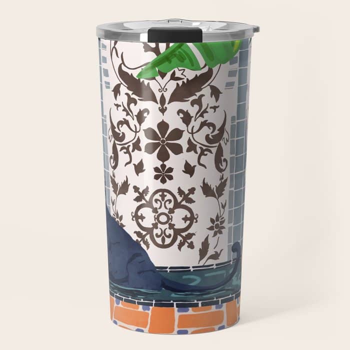 Frienaissance #Painting #Wildlife #Illustration Travel Mug