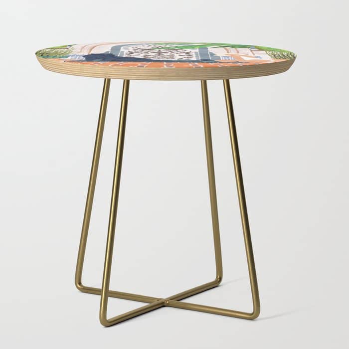 Frienaissance #Painting #Wildlife #Illustration Side Table