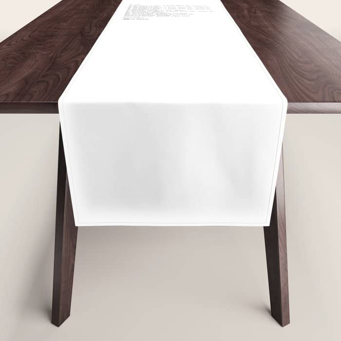 Albert Camus Quote - My Dear In The Midst Of Hate I Found Table Runner