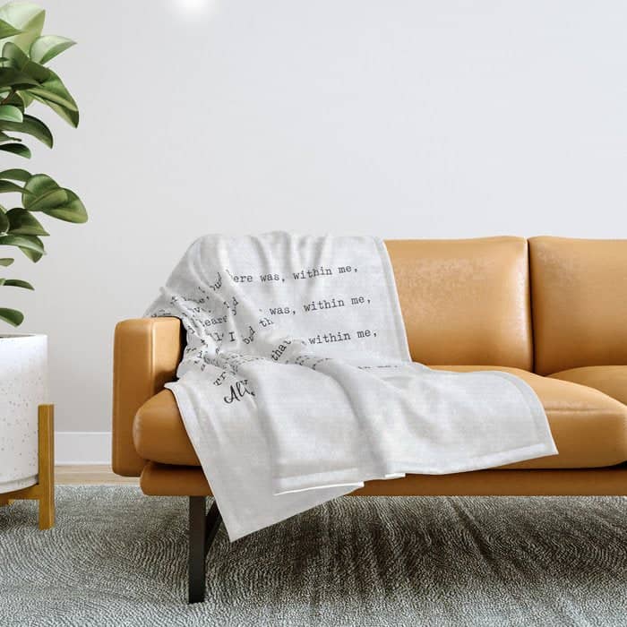 Albert Camus Quote - My Dear In The Midst Of Hate I Found Throw Blanket